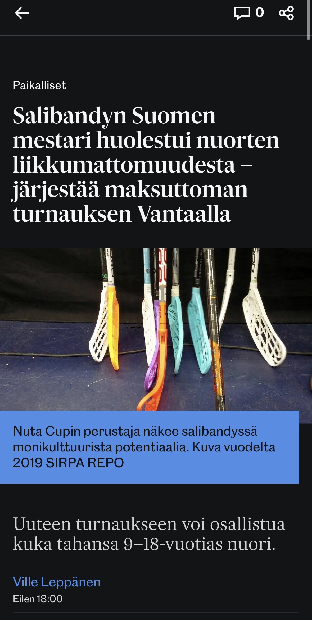 Nuta Cup ei ole vain turnaus – kyse on uudesta tavasta saada nuoret liikkeelle